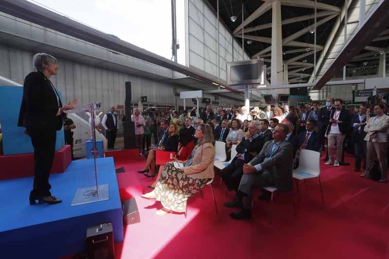 Presentación en València del tren de alta velocidad Ouigo