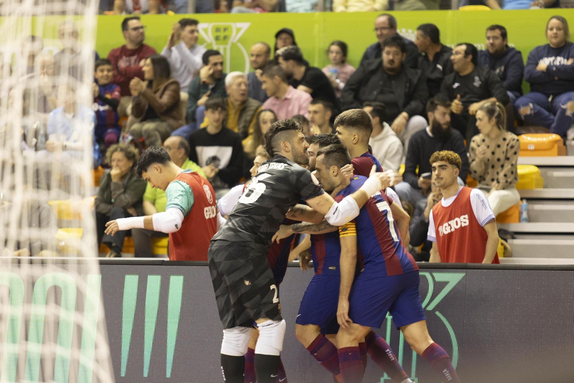 Las imágenes del Barça - Osasuna Magna en la Copa de España de Cartagena