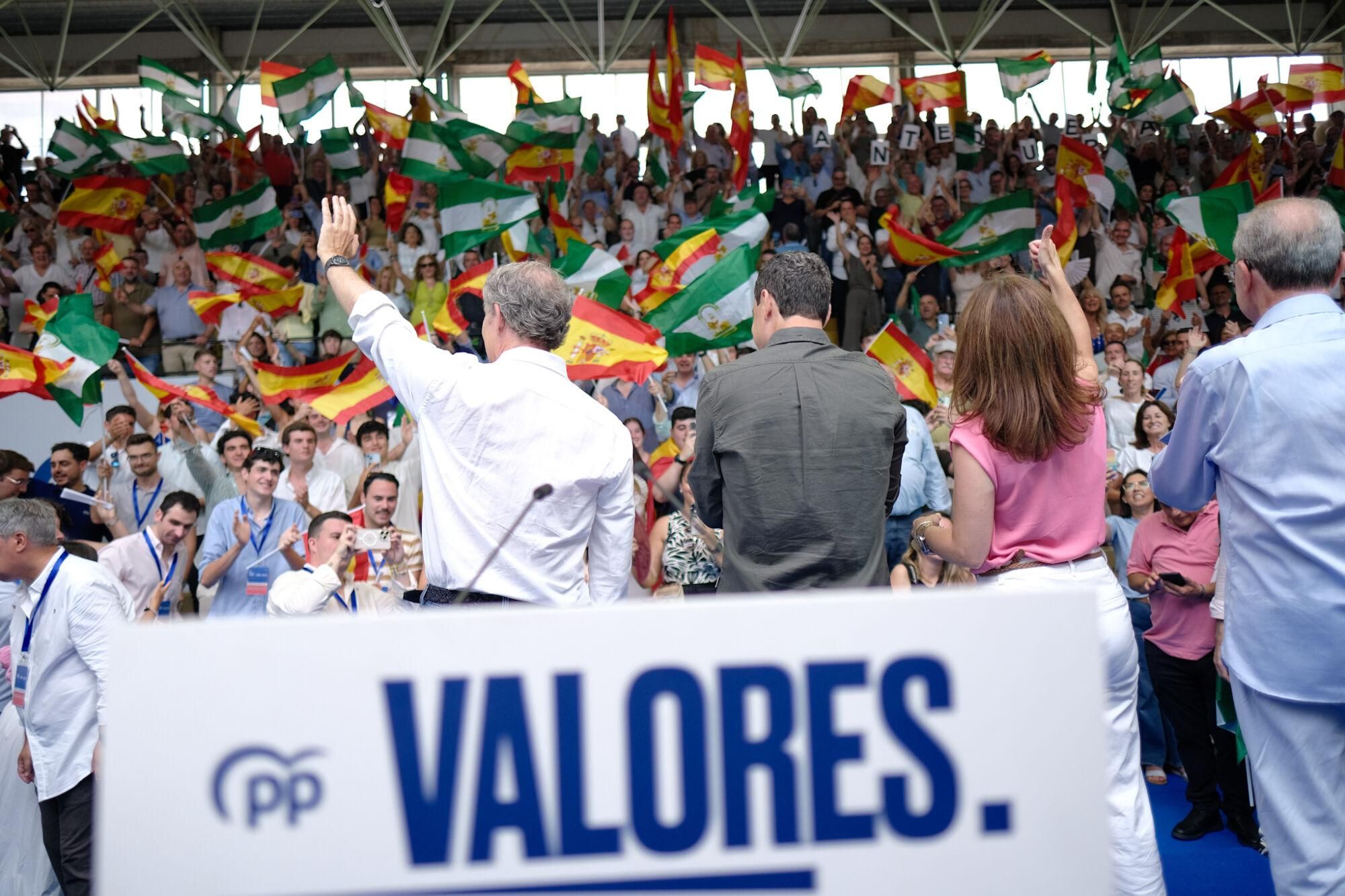 Mitin del Partido Popular en Málaga