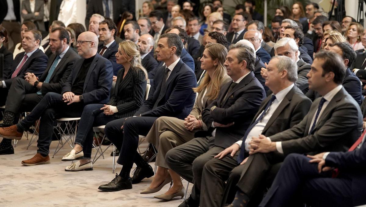Las imágenes de la comparecencia de Pedro Sánchez en Moncloa tras el ...
