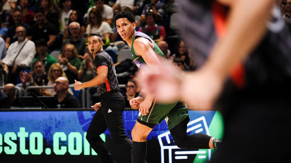 Tyson Pérez se ha convertido en uno de los jugadores más estables del Unicaja.