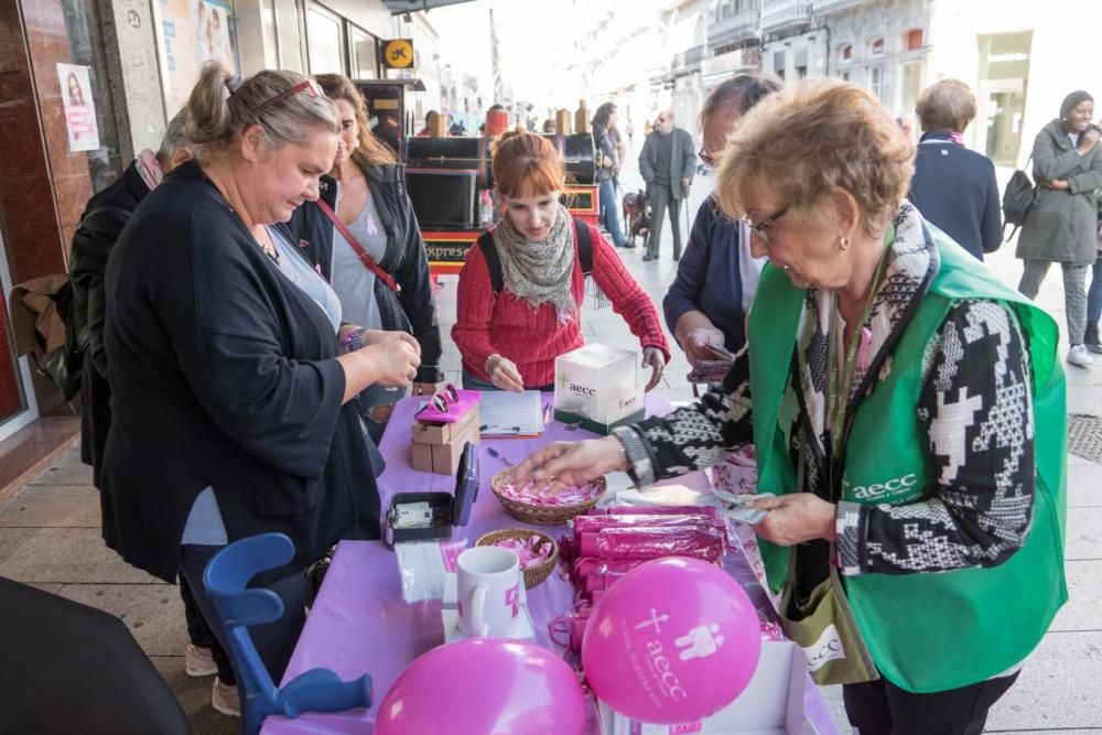 Actos en Vigo del día contra el cáncer de mama