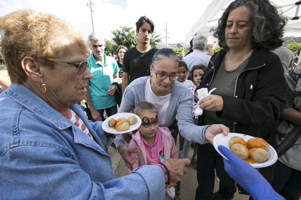 Fiesta de la papa arrugada en Las Palmas