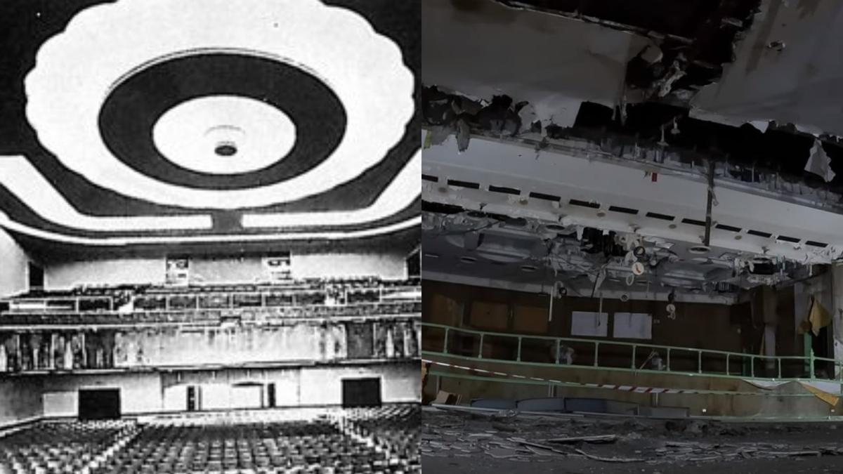 El estado original del Baudet y el actual