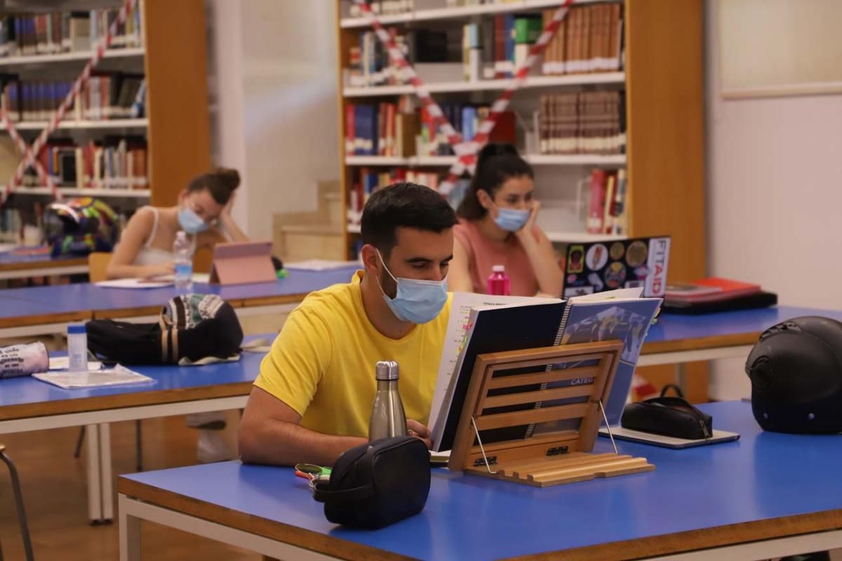 La Biblioteca Provincial reabre en solitario