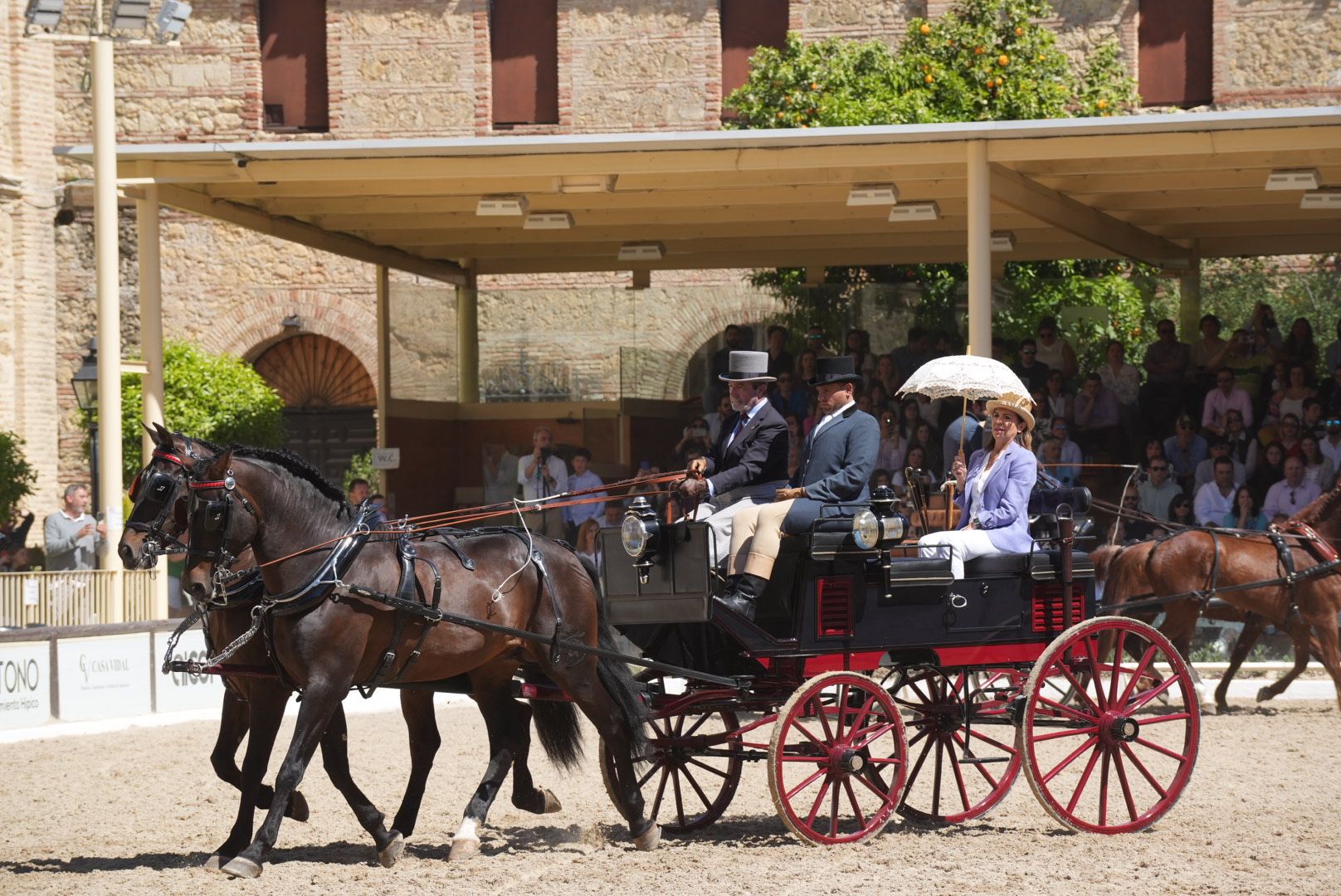 Marcha ecuestre para conmemorar el 175º aniversario de la Facultad de Veterinaria