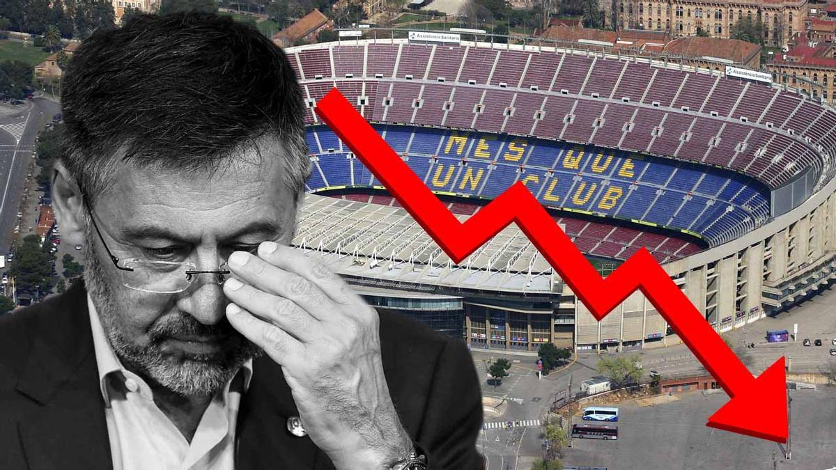 Alarma en el Barça: una deuda asfixiante exigirá un plan de choque drástico.