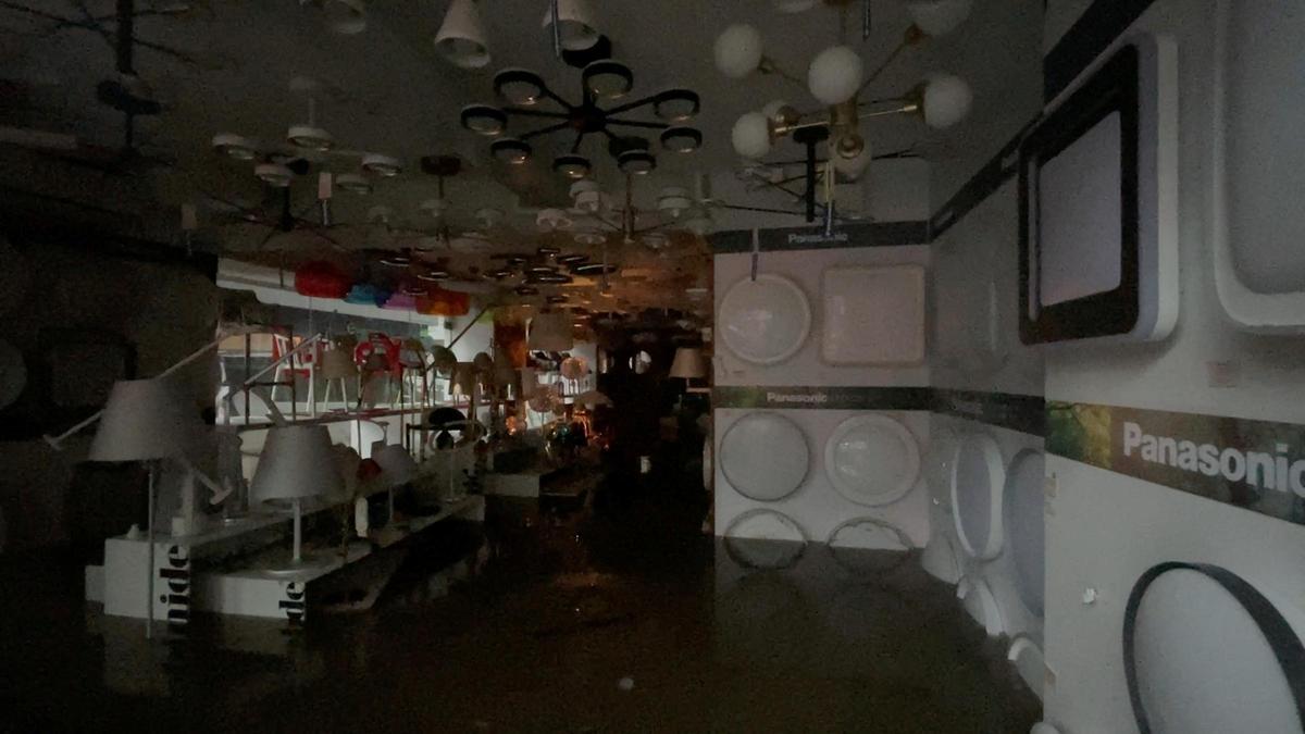 Hong Kong, gravemente inundado en el mayor temporal en 140 años