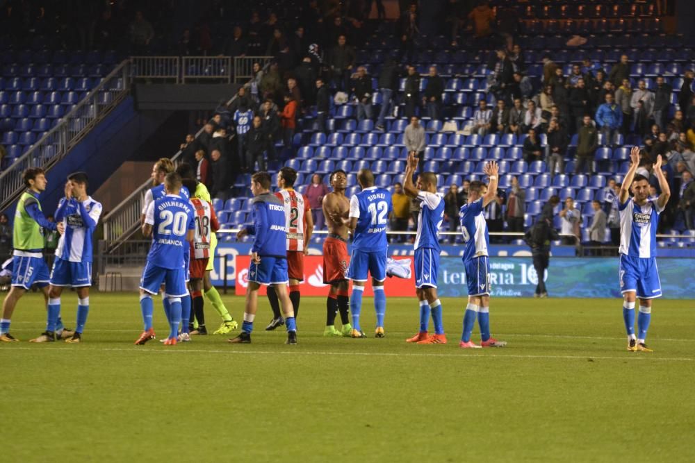 El Deportivo cae ante el Girona en Riazor