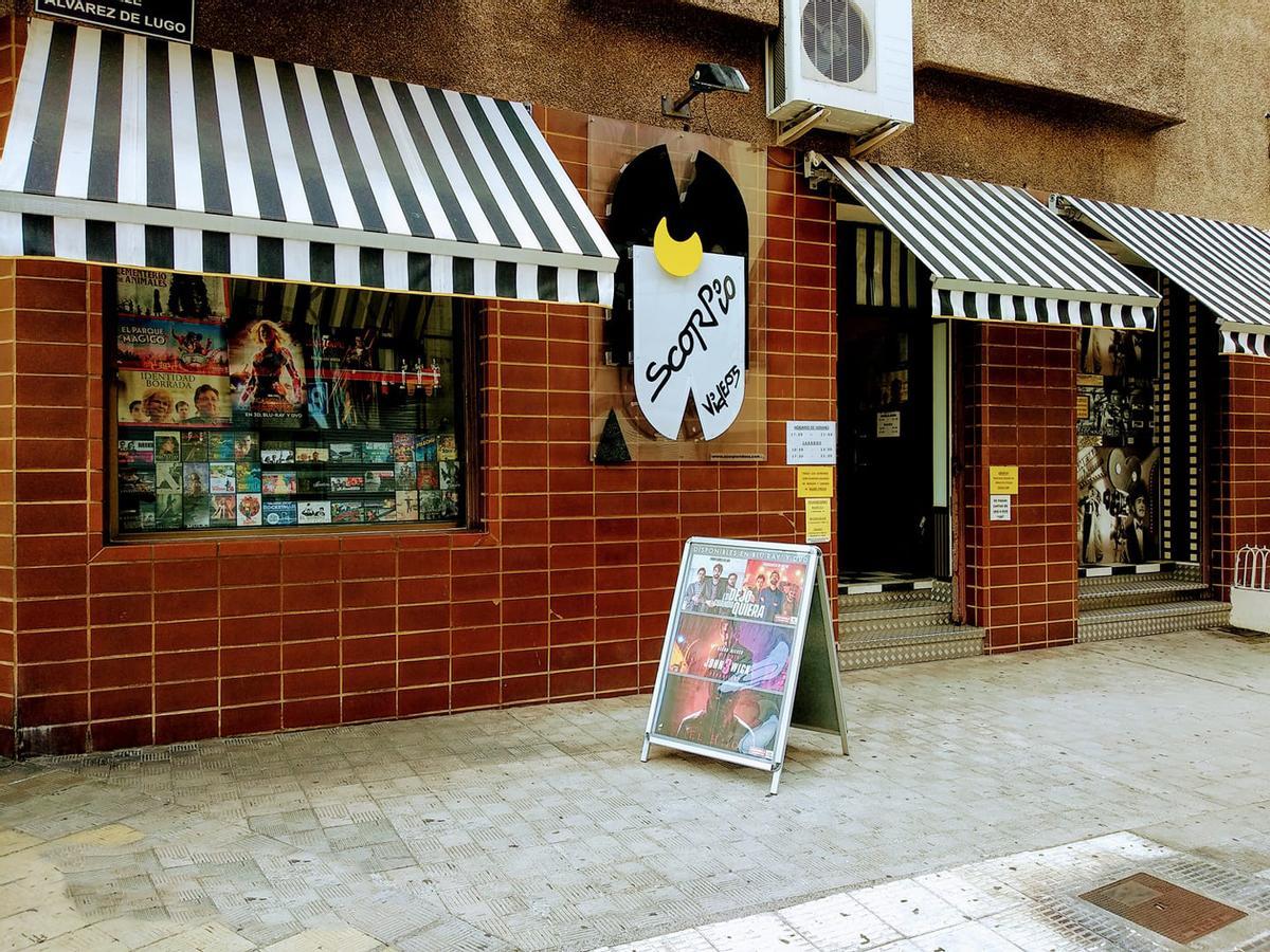 Videoclub Scorpio, en Santa Cruz.