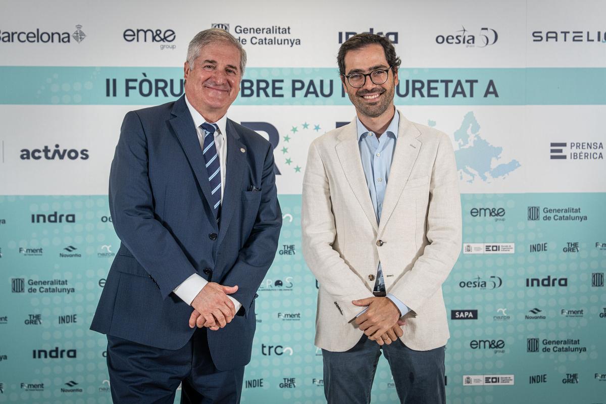 Joan Martorell Castillo, presidente de Gutmar y representante de Aeros; Miguel Camino Carvajal, co-CEO de Gutmar.