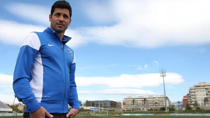 Javi Guerra, ahora en las filas del Rayo Vallecano, jugó la pasada temporada a las órdenes de Javi Gracia en el Málaga CF.