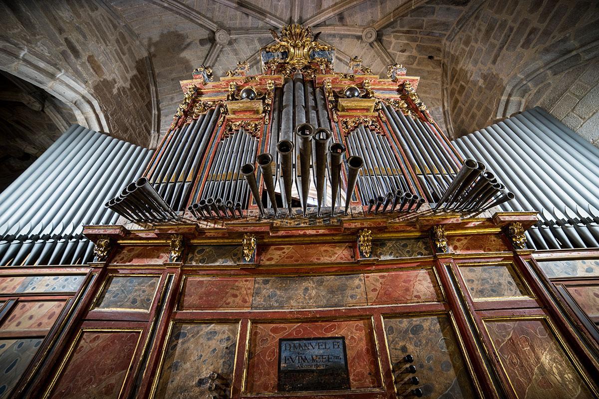 Órgano de la Concatedral de Cáceres.