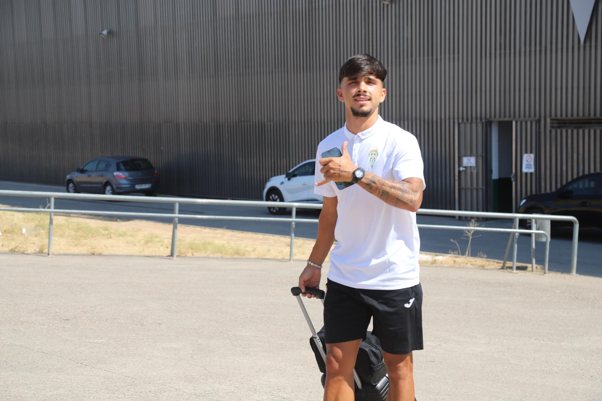 El Córdoba CF pone rumbo a su concentración en Oliva