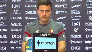 Alessio Lisci, en rueda de prensa