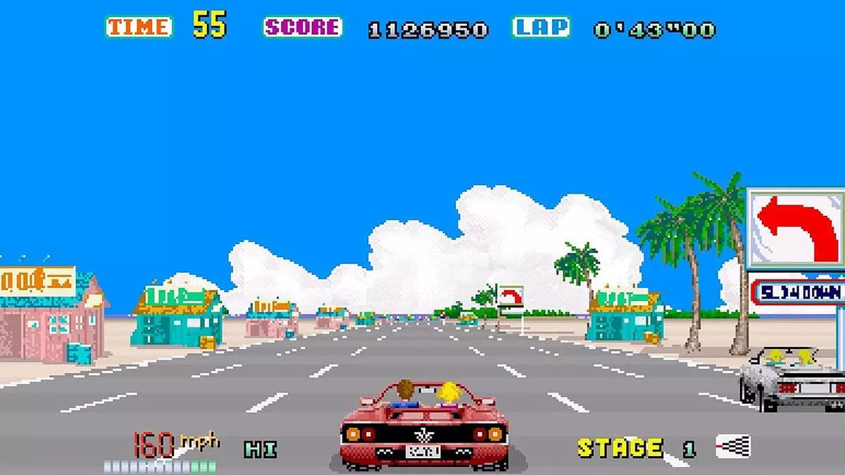 Un Ferrari, música electrónica y esos cielos de SEGA: Michael Bay dirigirá una película basada en Outrun