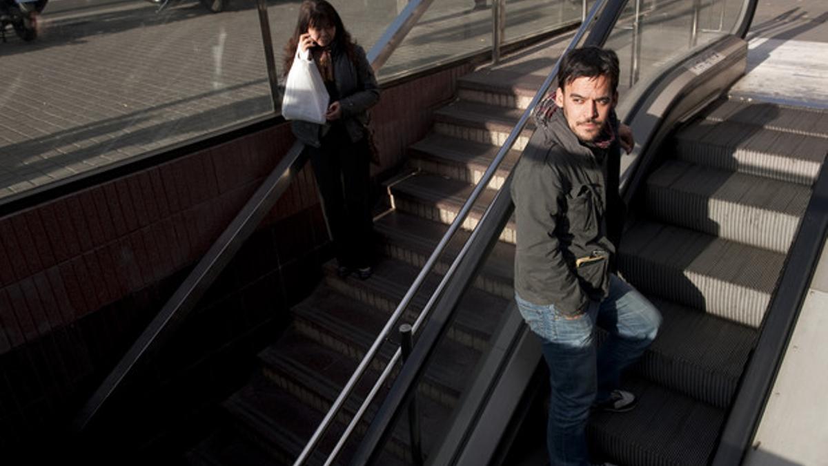 Samuel Aranda, el pasado marzo en Barcelona, después de ganar el World Press Photo.