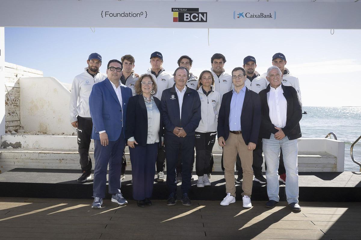 El Sail Team BCN presentó a sus ocho deportistas que pese a su juventud tienen un palmarés de gran relevancia.