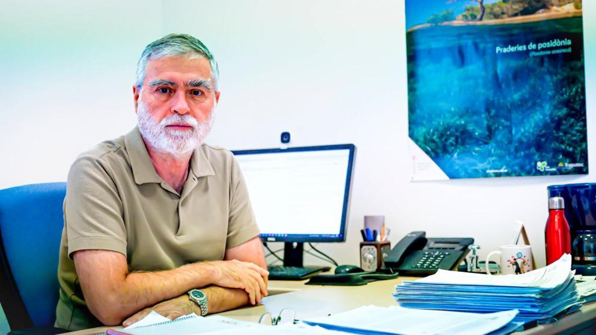 Jorge Terrados, Posidonia-Experte beim Meeresforschungsinstitut Imedea auf Mallorca