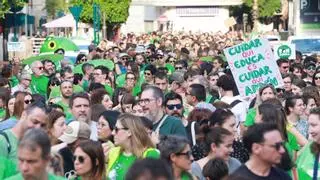 Manifestación educativa en Castellón