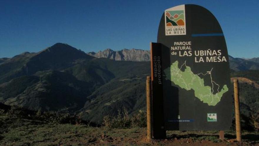 Una panorámica del parque natural de las Ubiñas-La Mesa.