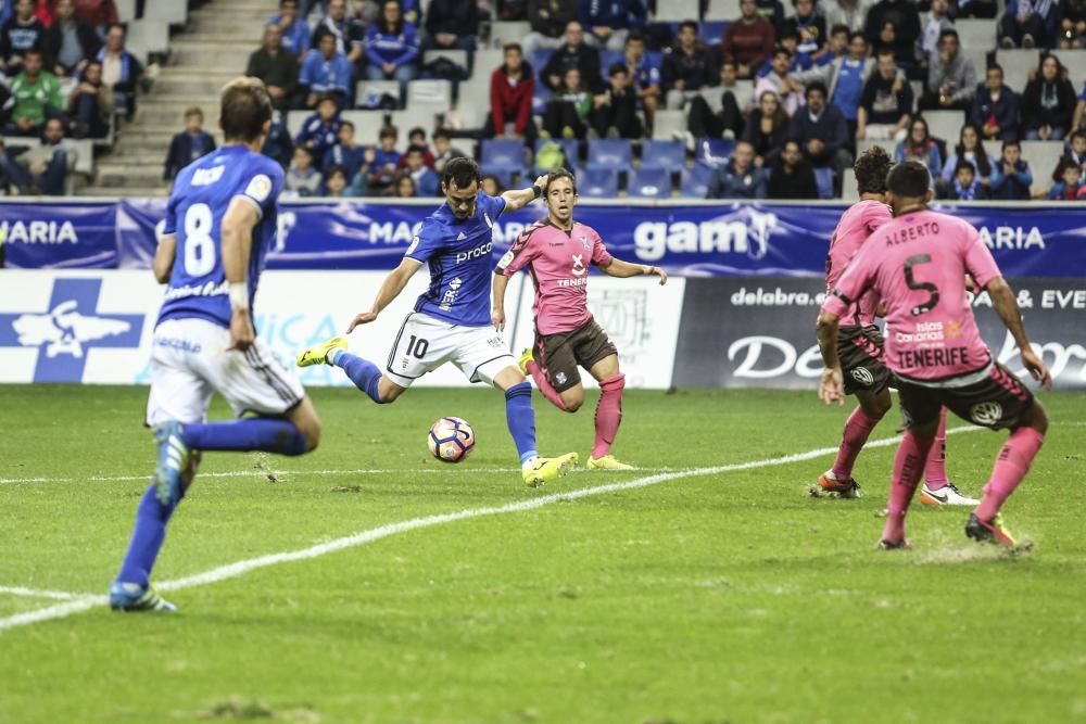 Real Oviedo - Tenerife, en imágenes