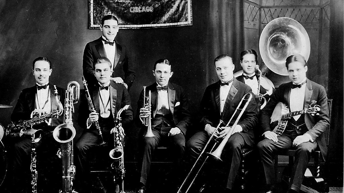 Los Wolverines fue la primera banda que fundó Bix Beiderbecke.