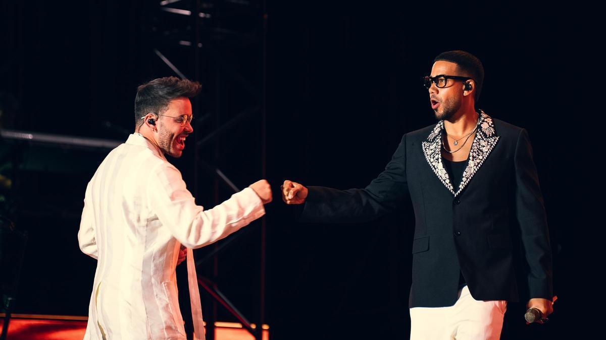 Romeo Santos y Prince Royce hicieron bailar bachata a Santa Cruz de Tenerife