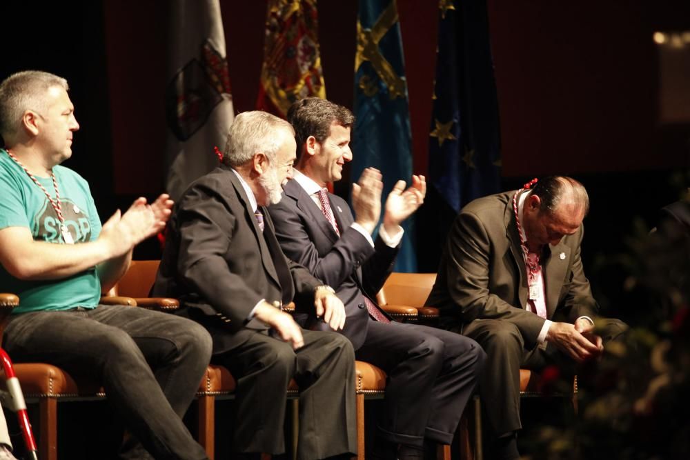 Entrega de las distinciones del Ayuntamiento de Gijón