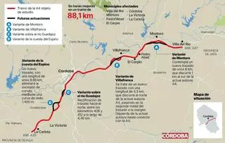 Transportes aprueba el anteproyecto que reformará la cuesta del Espino y hará la variante de Montoro
