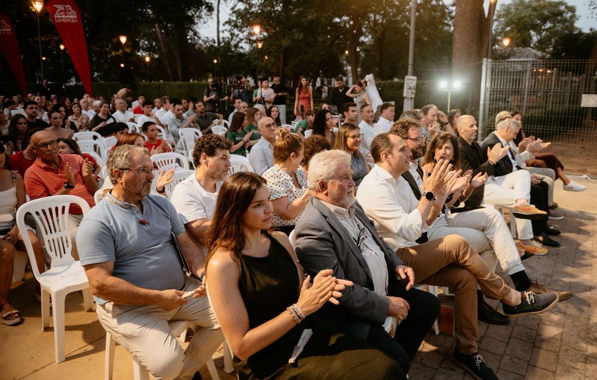 Público asistente a la presentación del torneo.