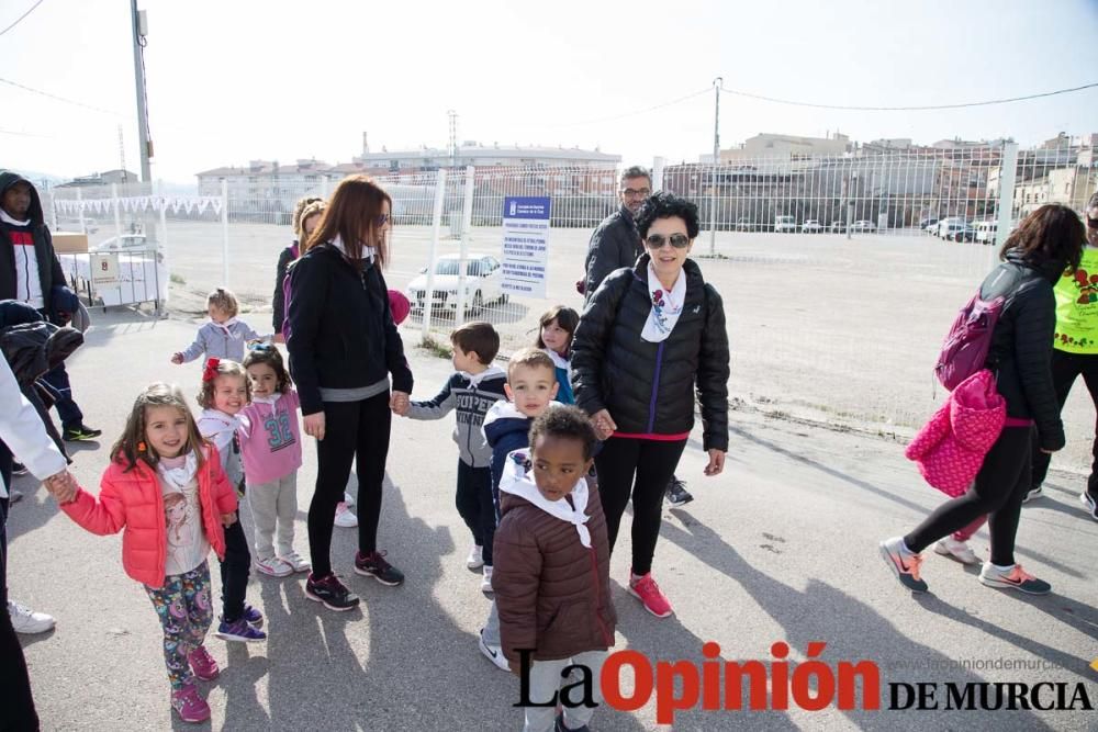 Marcha en el Día del Cáncer Infantil en Caravaca