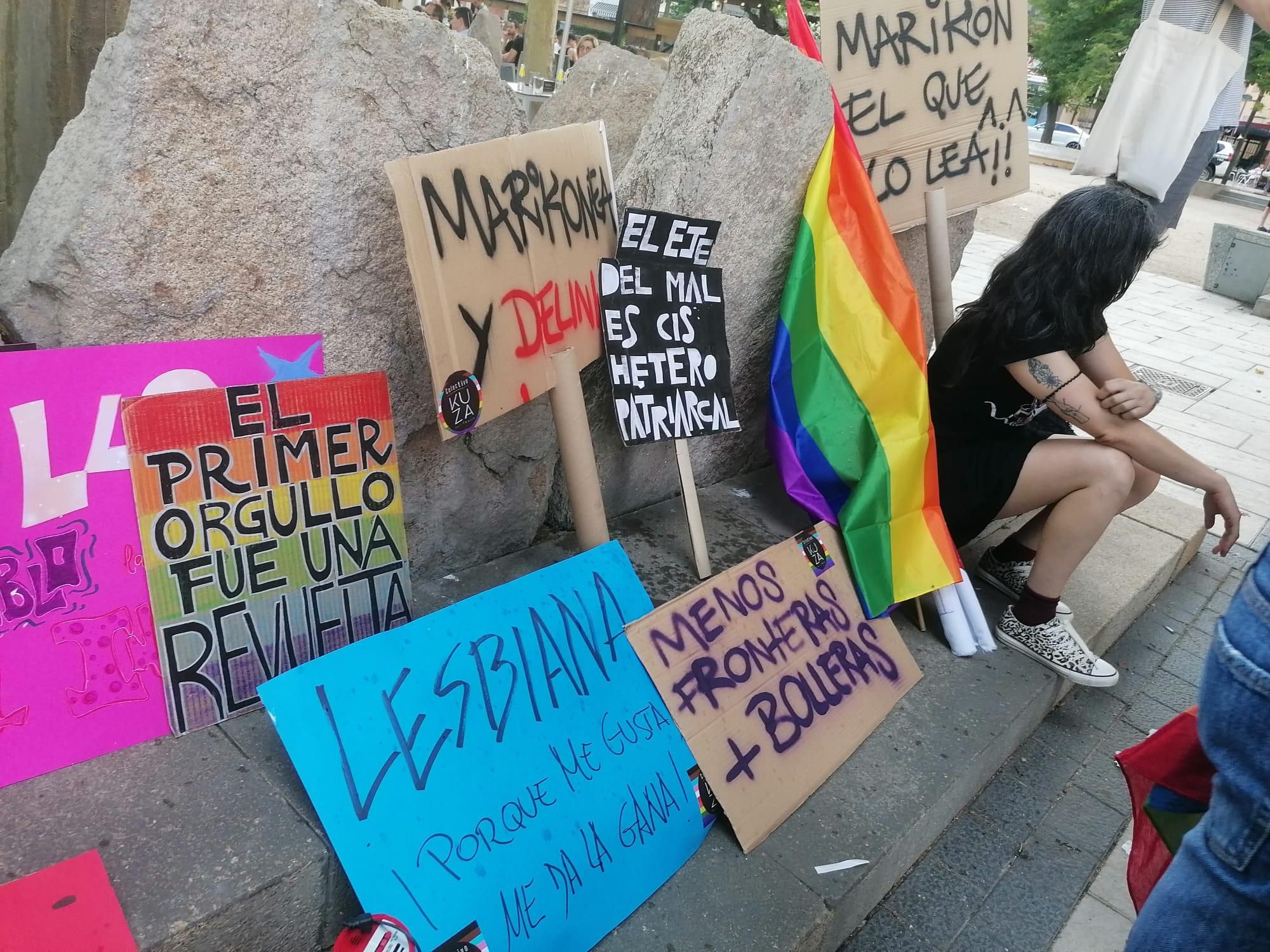 Primera manifestación del Orgullo LGTBIQ+ en Zamora