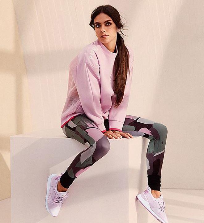 Cristina Pedroche posando para Puma