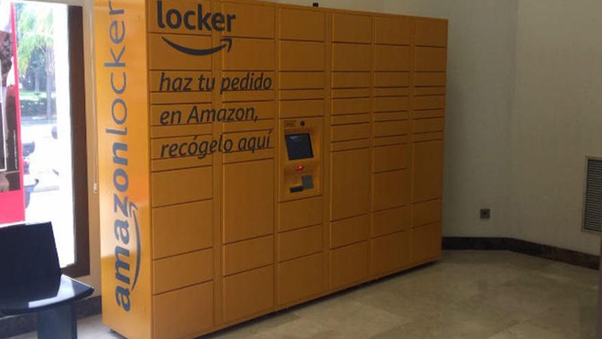 El Amazon Locker de la oficina de Mapfre.