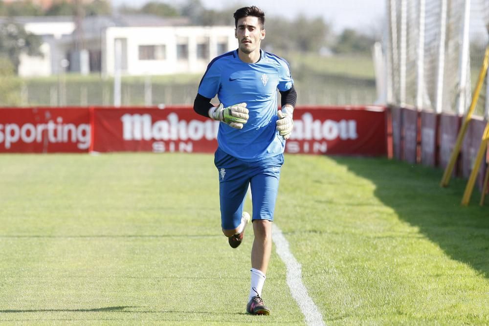 Entrenamiento del Sporting