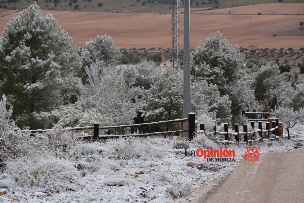 Nieve en el Altiplano murciano