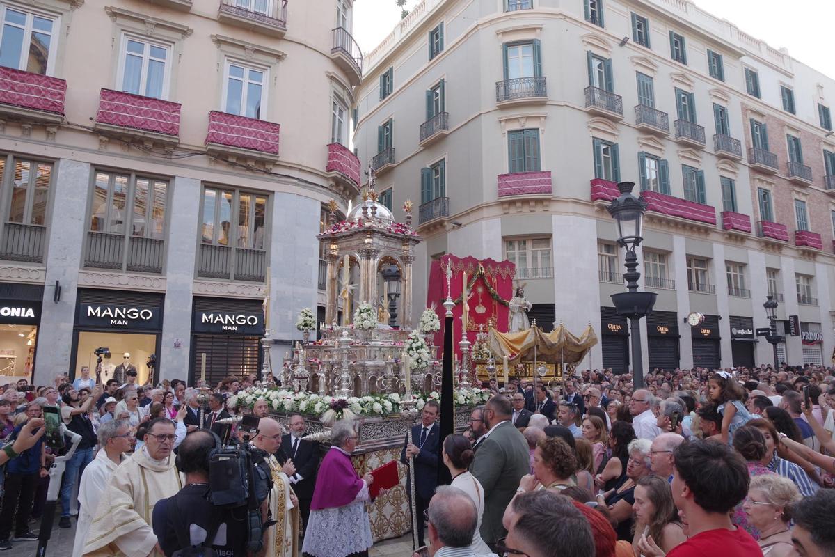 Imágenes del Corpus Christi en Málaga 2026
