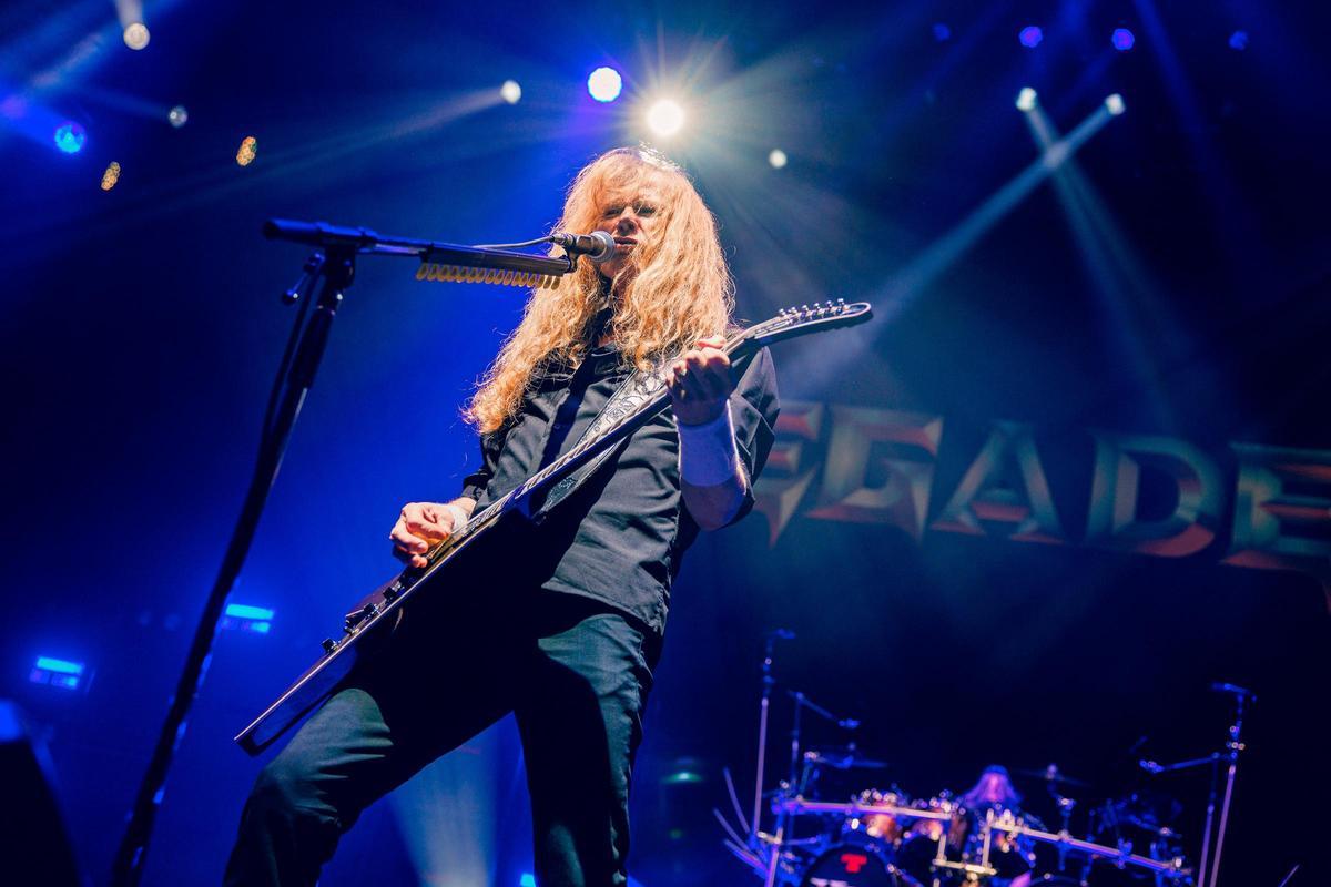 La banda de Dave Mustaine dice adiós tras 43 años sobre los escenarios. A Coruña es una de las pocas paradas seleccionadas de su gira. La banda de Dave Mustaine dice adiós tras 43 años sobre los escenarios. A Coruña es una de las pocas paradas seleccionadas de su gira.