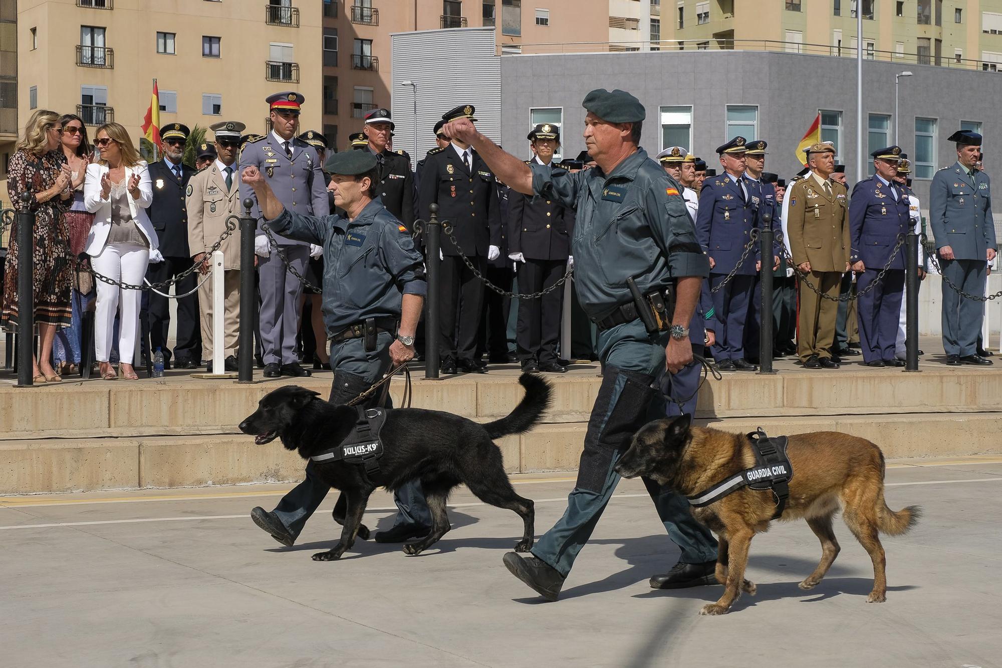 Toma de posesión del coronel jefe de la Comandancia de Guardia Civil