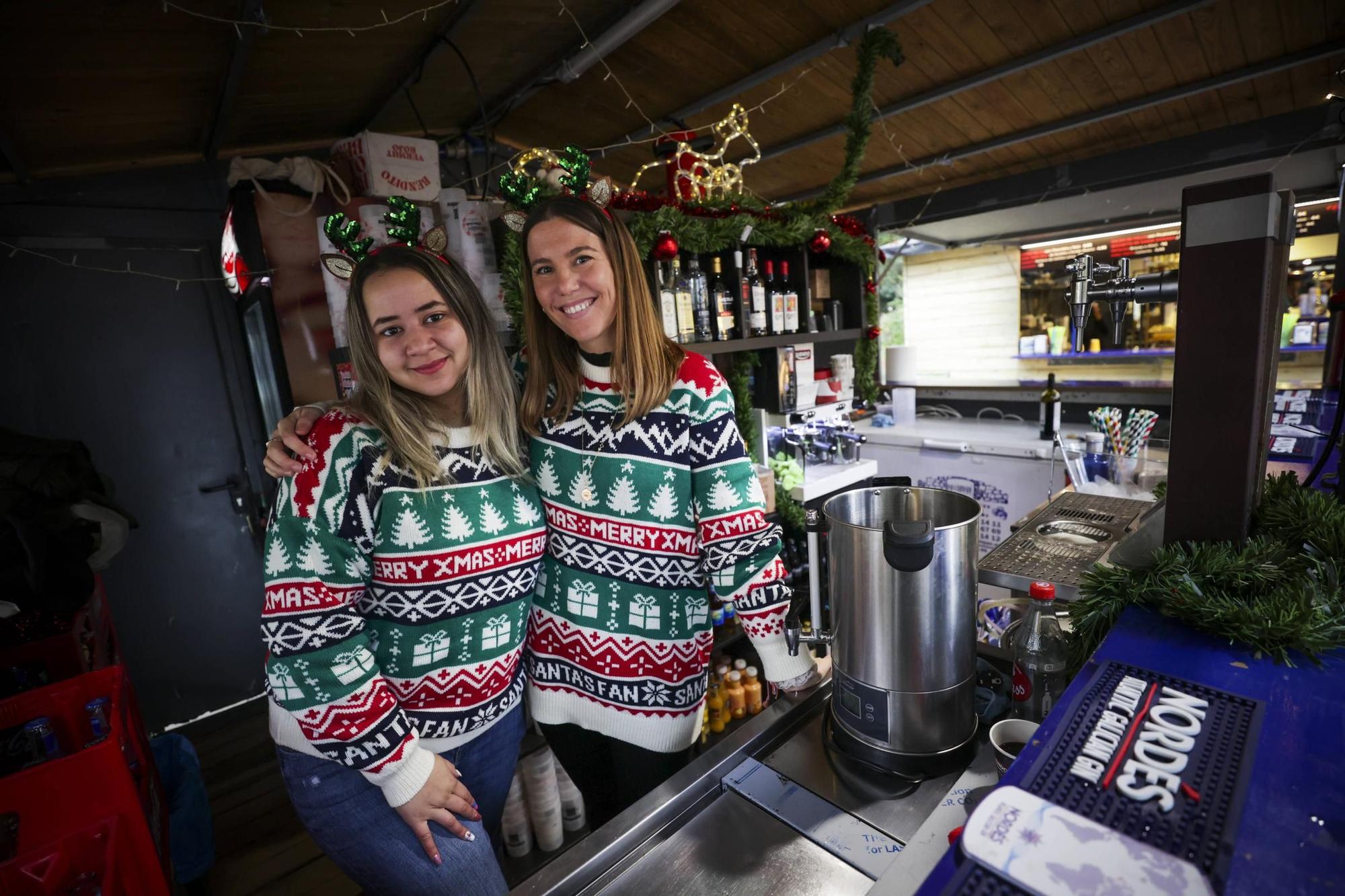 En imágenes: Ambiente navideño en Oviedo