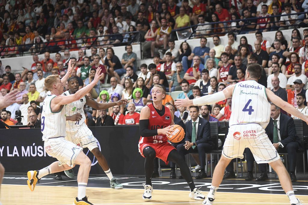 Todas las imágenes de la semifinal de la Supecopa entre el UCAM Murcia y el Unicaja