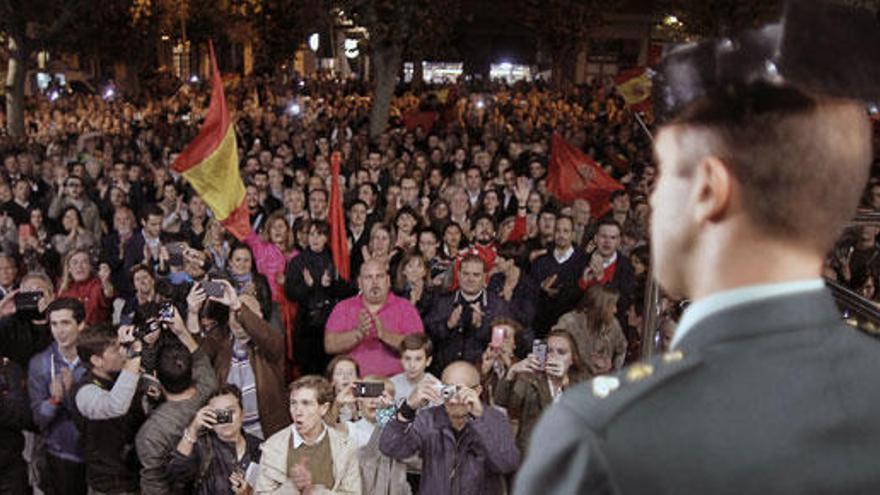 Participantes en la concentración