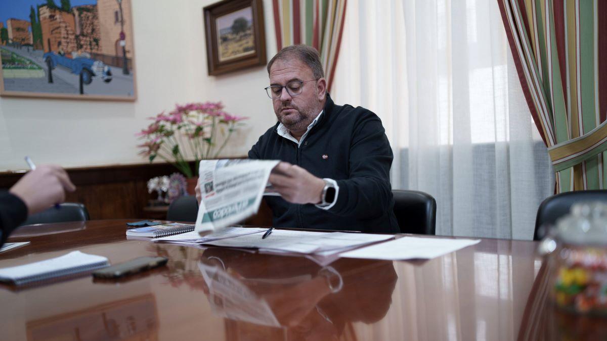 El alcalde de Mérida, Antonio Rodríguez Osuna.