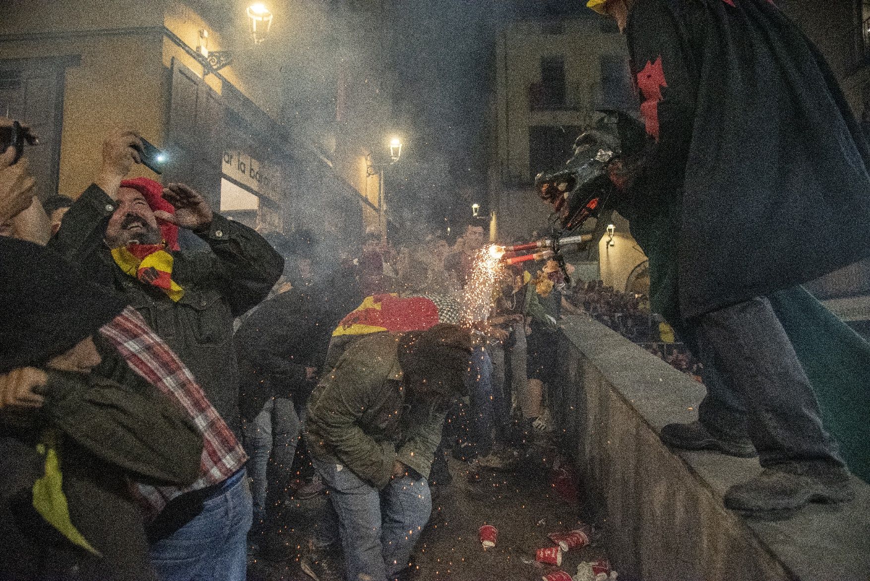 La Patum diu adeu amb èxit i una sorpresa dolça pels 400 anys