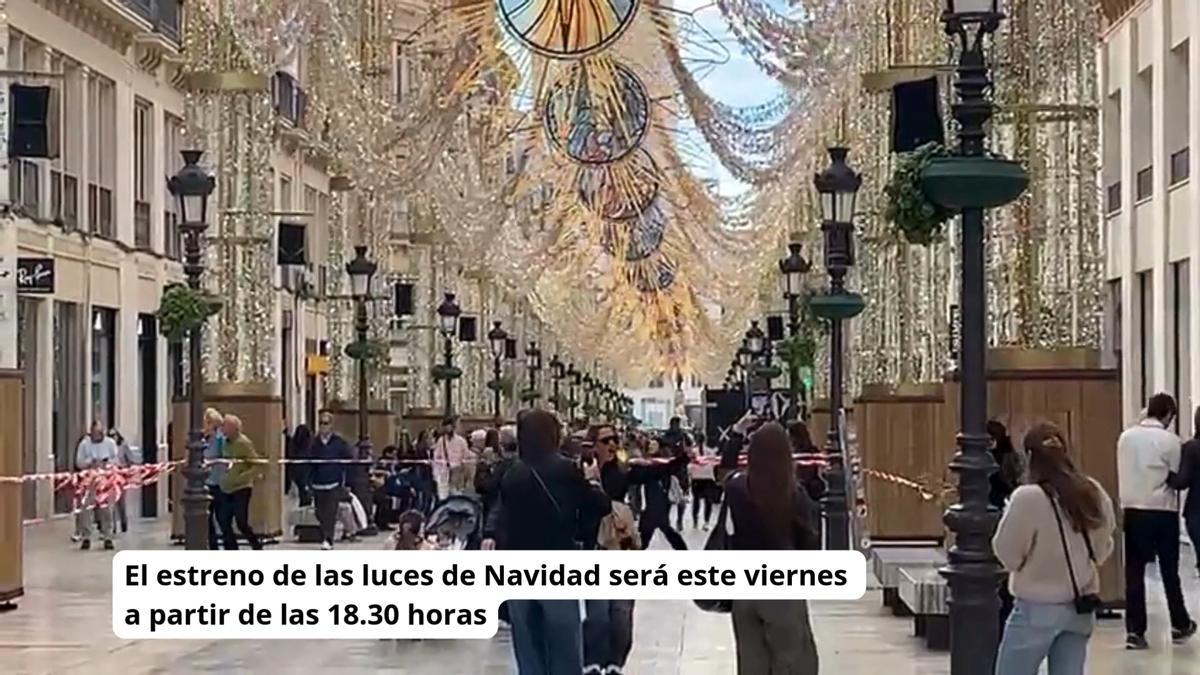 Así suena la Navidad en la calle Larios