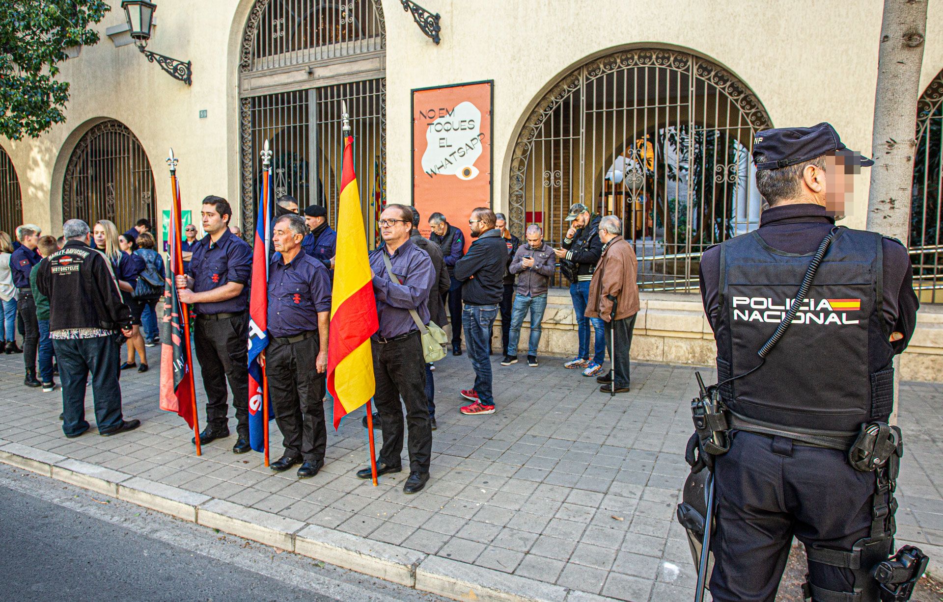 La Falange realiza su homenaje a Primo de Rivera en Alicante