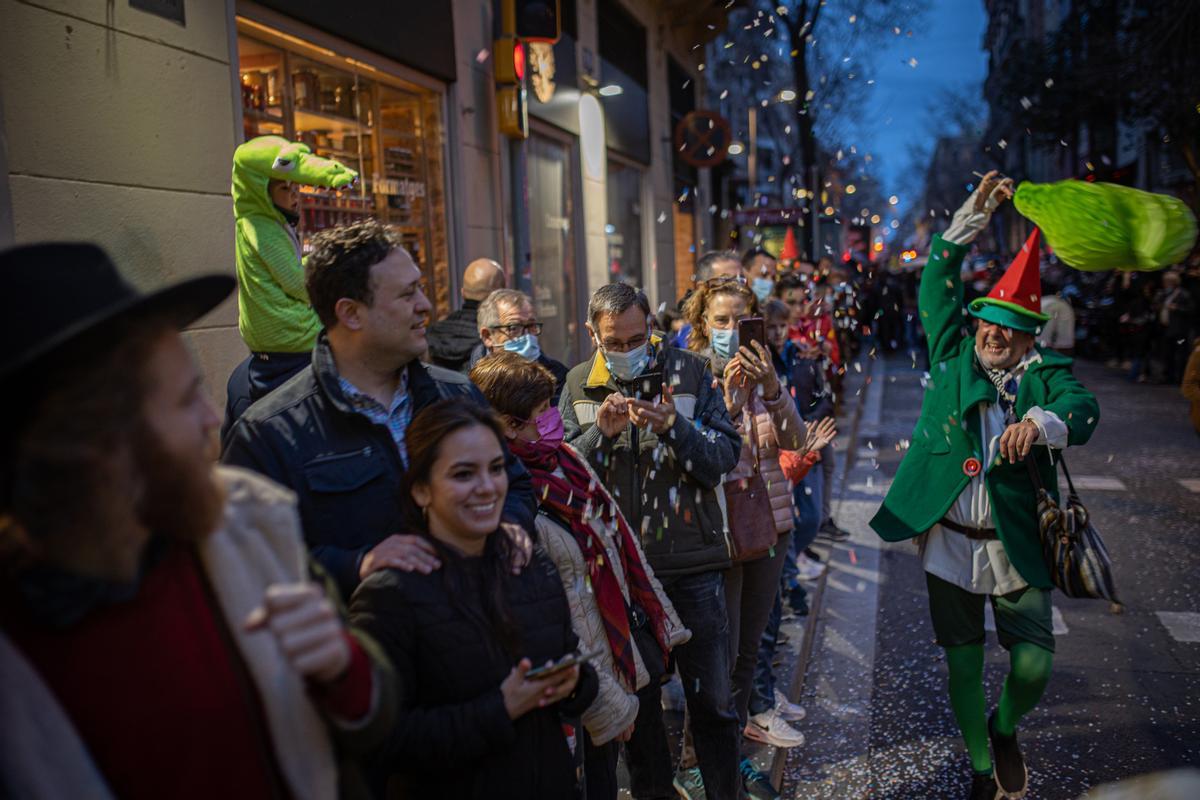 Carnaval del barrio de Gracia de Barcelona 2022