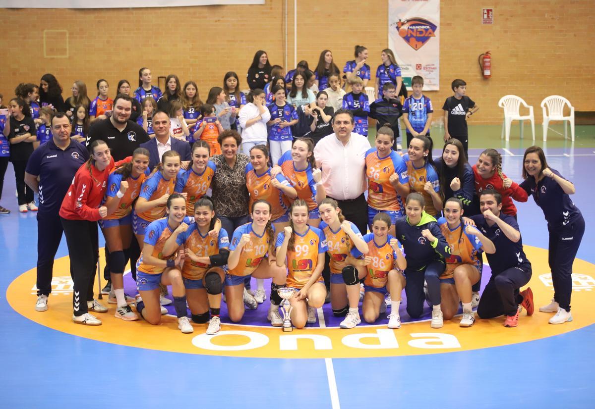 Grupo USA Handbol Mislata UPV, subcampeón Autonómico.