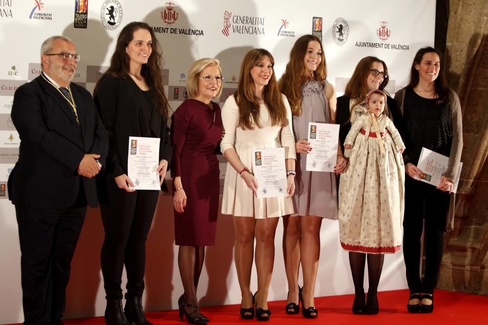 Gala de la seda valenciana en la Lonja